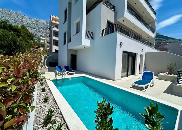 Apartman Petar - Private Heated Pool And Sea View